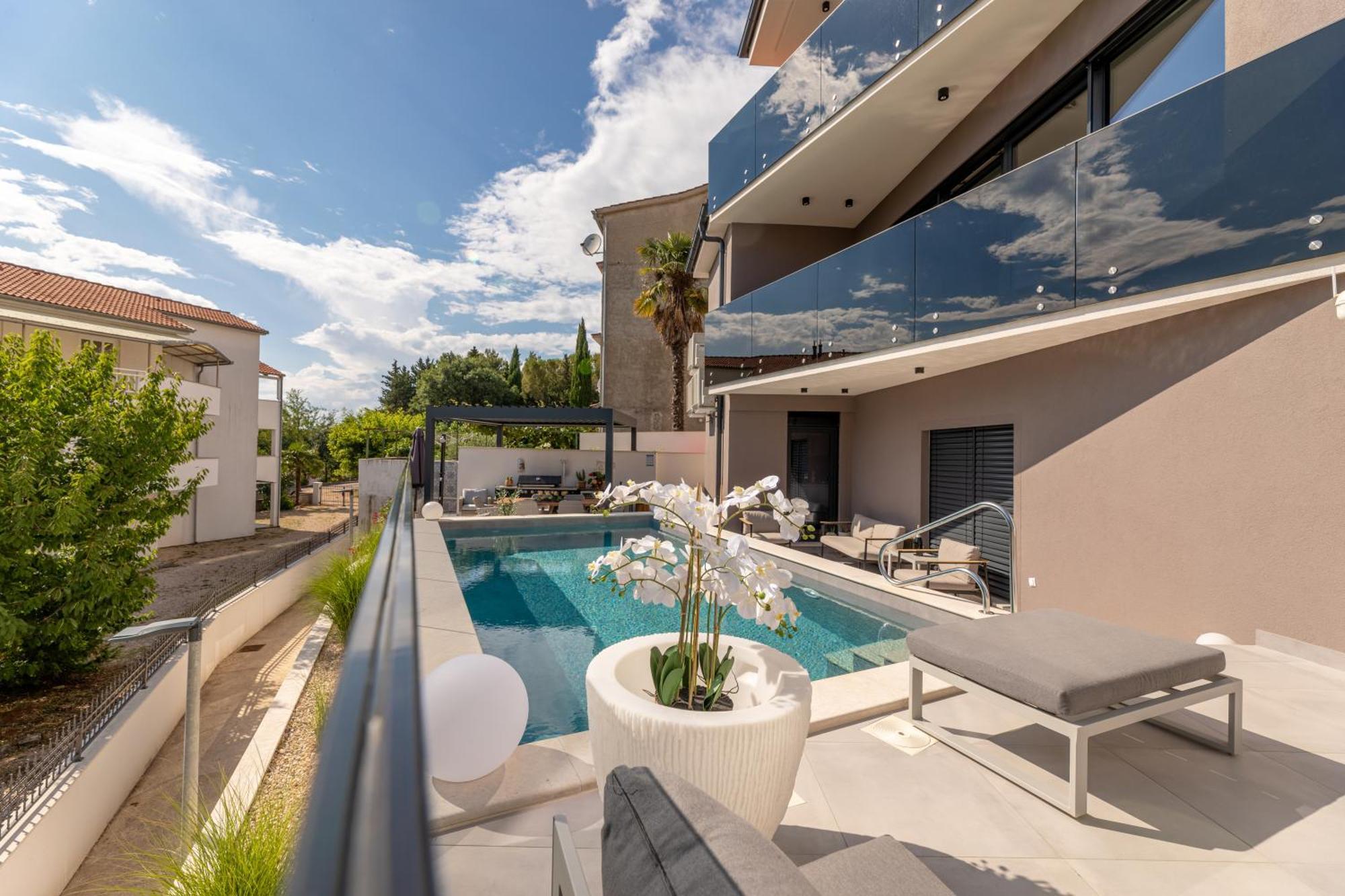 Villa Aurea Apartments Malinska De Luxe Exterior foto